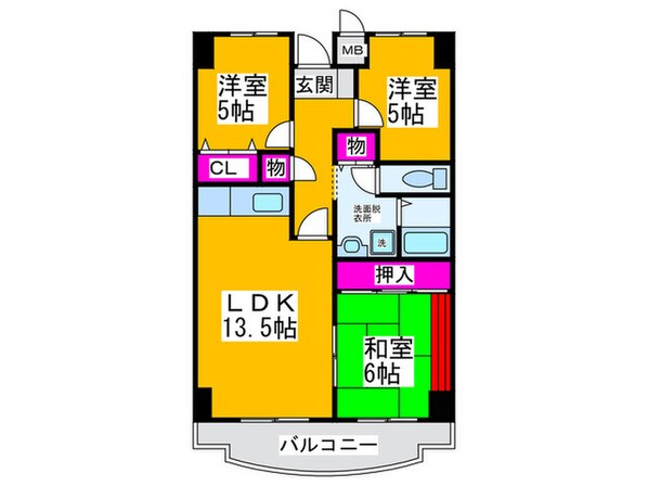 プレスト・コ－ト壱番館の物件間取画像